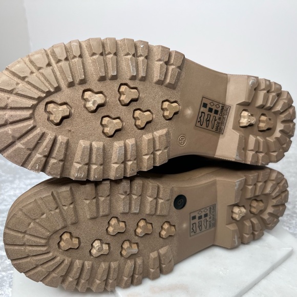 NWOT Qupid Renley Chunky Sole Booties - Brown, Size 9 - Picture 6 of 10